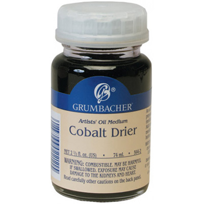 Grumbacher Cobalt Drier – (2.5oz/74ml) - Quality Art, Inc. School and Fine  Art Supplies