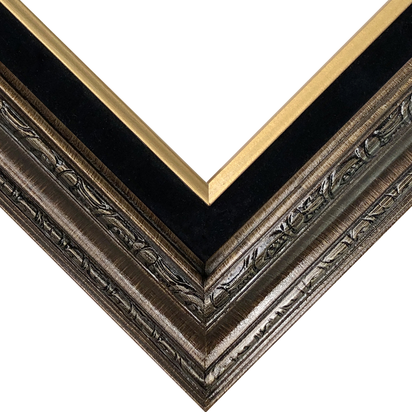 Closeout Econo Frame Brushed Gold with Black Liner – 8″ x 10″ | Quality ...